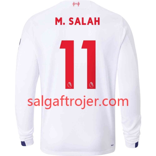 Liverpool Fodboldtrøjer M.Salah 11 Udebanesæt 2019/20 Langærmet Liverpool Fodboldtrøjer M.Salah 11 Udebanesæt 2019/20 Langærmet